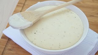 How to Make Bechamel Sauce  Easy Homemade Bechamel White Sauce Recipe [upl. by Yennor]