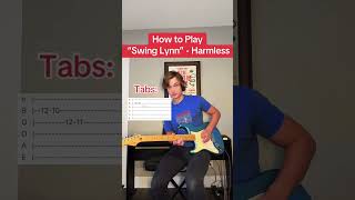 How to Play “Swing Lynn”  Harmless 🎸 [upl. by Hung]