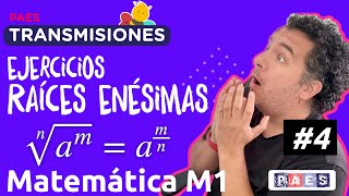 Raíces enésimas  PAES Matemática M1 ✅ [upl. by Carlick102]