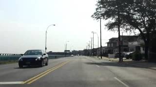 Beach Channel Drive Marine Parkway Bridge to Cross Bay Bridge eastbound [upl. by Linders42]