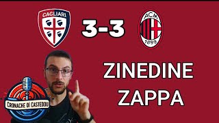 CAGLIARIMILAN 33 ZINEDINE ZAPPA DEIOLA DIGA [upl. by Aihsila]