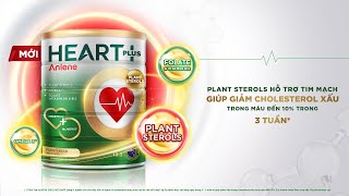 ANLENE HEART PLUS với hệ dưỡng chất giúp bổ sung đầy đủ dinh dưỡng cần thiết cho trái tim khỏe mạnh [upl. by Yticilef]