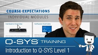 QSYS Training  Introduction to Level 1 Training EN [upl. by Euphemie]