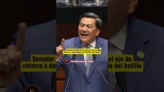 Senador de Morena le pone el ojo de cotorra a derechango del Partido del Bolillo shorts [upl. by Quickman64]