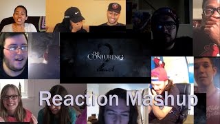 The Conjuring 2 Main Trailer REACTION MASHUP [upl. by Gellman]