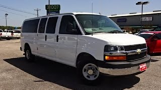 2015 Chevrolet Express 3500 Passenger Van Review [upl. by Nahshunn876]