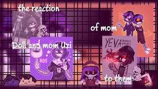 the reaction of mom doll and Uzi to them 1 🇷🇺🇺🇸 [upl. by Lemor]