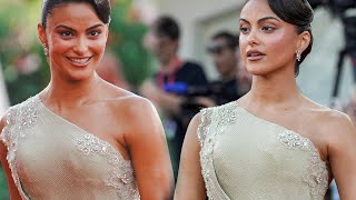 Camila Mendes at Babygirl red carpet during the 81st Venice International Film Festival [upl. by Seni]