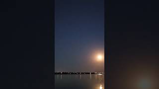 Illuminating Moon over Columbia River river moon moonlight [upl. by Megan373]