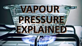 vapor pressure explained [upl. by Alarise]