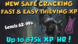 updated guide in description Safe Cracking Fast Thieving XP  Level 62 Runescape 3 [upl. by Esiled705]