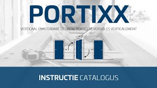 Instructievideo van de Portixx Catalogus  Verticaal omkeerbare deuren Versie NL [upl. by Sashenka]