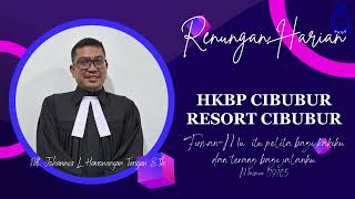 Renungan Harian HKBP Resort Cibubur  Rabu 13 November 2024 [upl. by Hannan]