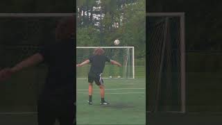 1 or 2 😌💫 shorts freekick knuckleball [upl. by Ahsercul]