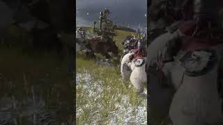 Rhino and Bear Fighting  Cinematic battles  Total War Warhammer 3 [upl. by Minni]