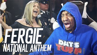 FERGIE MUMBLE SINGS the national anthem at the NBA AllStar Game Mumble Monday Episode 11 [upl. by Ria]