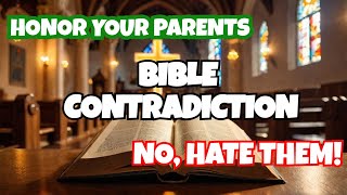 Jesus Said Honor Parents But Also HATE Them  Sermon [upl. by Nedyarb190]