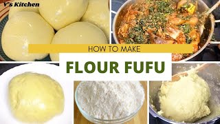 How to Make Fufu Flour  Popular African Fufu Recipe [upl. by Esten838]