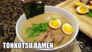 TONKOTSU RAMEN Recipe [upl. by Sadella]