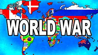 I Simulated WORLD WAR Until Only 1 Country Left [upl. by Odnala]