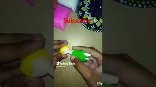 DIY clay doll 😁 easy clay cartoon craft art craft youtube craft 🌷 [upl. by Gyasi478]