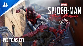 Marvels SpiderMan Miles Morales  Teaser Trailer  PC Games [upl. by Neirod]