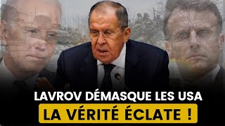 LEXCELLENT DISCOURS DE LAVROV  PLUS PERSONNE NE POURRA DIRE QUIL NÉTAIT PAS INFORMÉ [upl. by Ettelimay726]