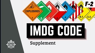 IMDG Code Supplement  EmS amp MFAG  2nd Mate orals F2 [upl. by Bethena]