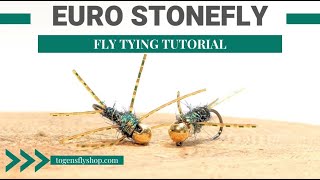 Stonefly Nymph  Euro Style  Fly Tying Tutorial [upl. by Soisinoid105]