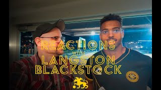 Reactions with Langston Blackstock [upl. by Tsenrae]