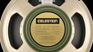 Speaker Test between Celestion and Eminence [upl. by Bennet]