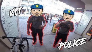 POLICE ESCALIERS FUN 👮  Edit VTT Urbain 2017 [upl. by Bendick]