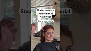 Få det perfekte skeletlook Se vores nemme tutorial og bliv klar til Halloween [upl. by Alyek]