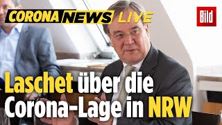 🔴Ministerpräsident Armin Laschet über Geisterspiele und die Rückkehr zur Normalität [upl. by Salkcin]