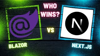 Blazor VS NextJS Head To Head Which One Wins [upl. by Eladnor]