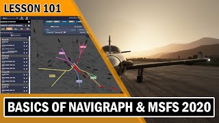 101 Navigraph Tutorial and MSFS 2020 Basics  What is Navigraph How to use it and why you want it [upl. by Eivi]