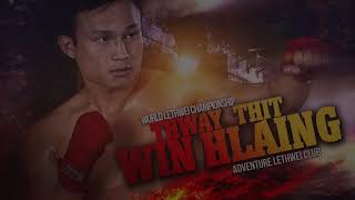 Thway Thit Win Hlaing  WLC The Great Beginning  Lethwei  Bareknuckle [upl. by Hooge]