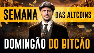 DOMINGÃO DO BITCÃO  Análise de Bitcoin e Criptomoedas ao Vivo 🔴 com Augusto Backes [upl. by Tut796]