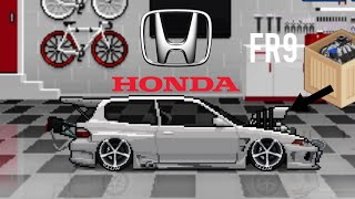 Honda Civic EG6 pixel car racer [upl. by Kimble]