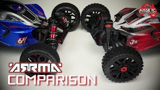 ARRMA Typhon 3S vs Typhon 6S Comparison [upl. by Natloz]