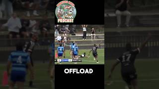 What An Offload rabbitohs nrl rugby footy [upl. by Eada963]