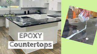 EPOXY Countertops  Complete Build and Pour [upl. by Inus]