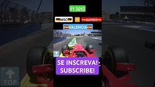 F1 12 🇪🇸MSC🇩🇪🆚🇪🇸ALON🇪🇸🔝💯 short short f1 f1shorts formula1 like seinscreve subscribe [upl. by Suriaj]