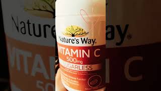 Shorts NATURES WAY VITAMIN C 500mg SUGARLESS [upl. by Oahc]