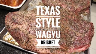 Texas Style Wagyu Brisket smoked on a Yoder YS640  Instructional video [upl. by Ssilb385]