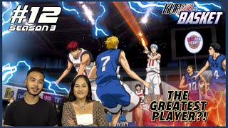 4 SECONDS LEFT KISE METEOR JAM SEIRIN VS KAIJO GAME FINALE  KUROKO NO BASKET EP 12 SEASON 3 [upl. by Season]