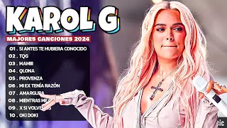 Karol G Mix Éxitos 2024  Lo Más Popular de Karol G 2024 [upl. by Okoyk]