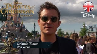 PIRATES OF THE CARIBBEAN  Salazars Revenge Premiere at Disneyland Paris  Official Disney UK [upl. by Lehcem]