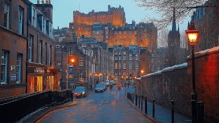 Edinburgh Scotland  Night amp Day Walking Tour 4K HDR 60fps [upl. by Ardnaxila]