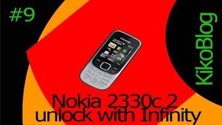 Nokia 2330c 2 Unlock with Infinity Best [upl. by Radman]